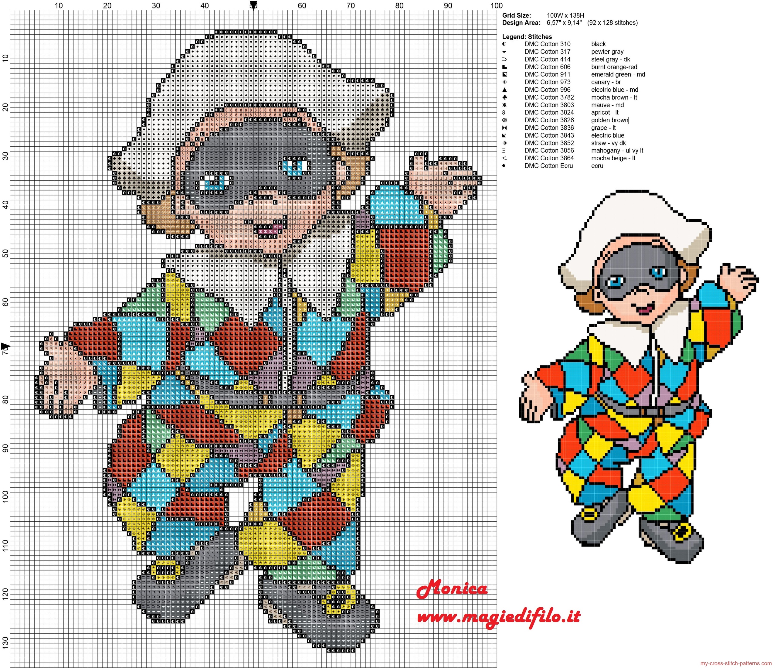 baby_harlequin_cross_stitch_pattern_