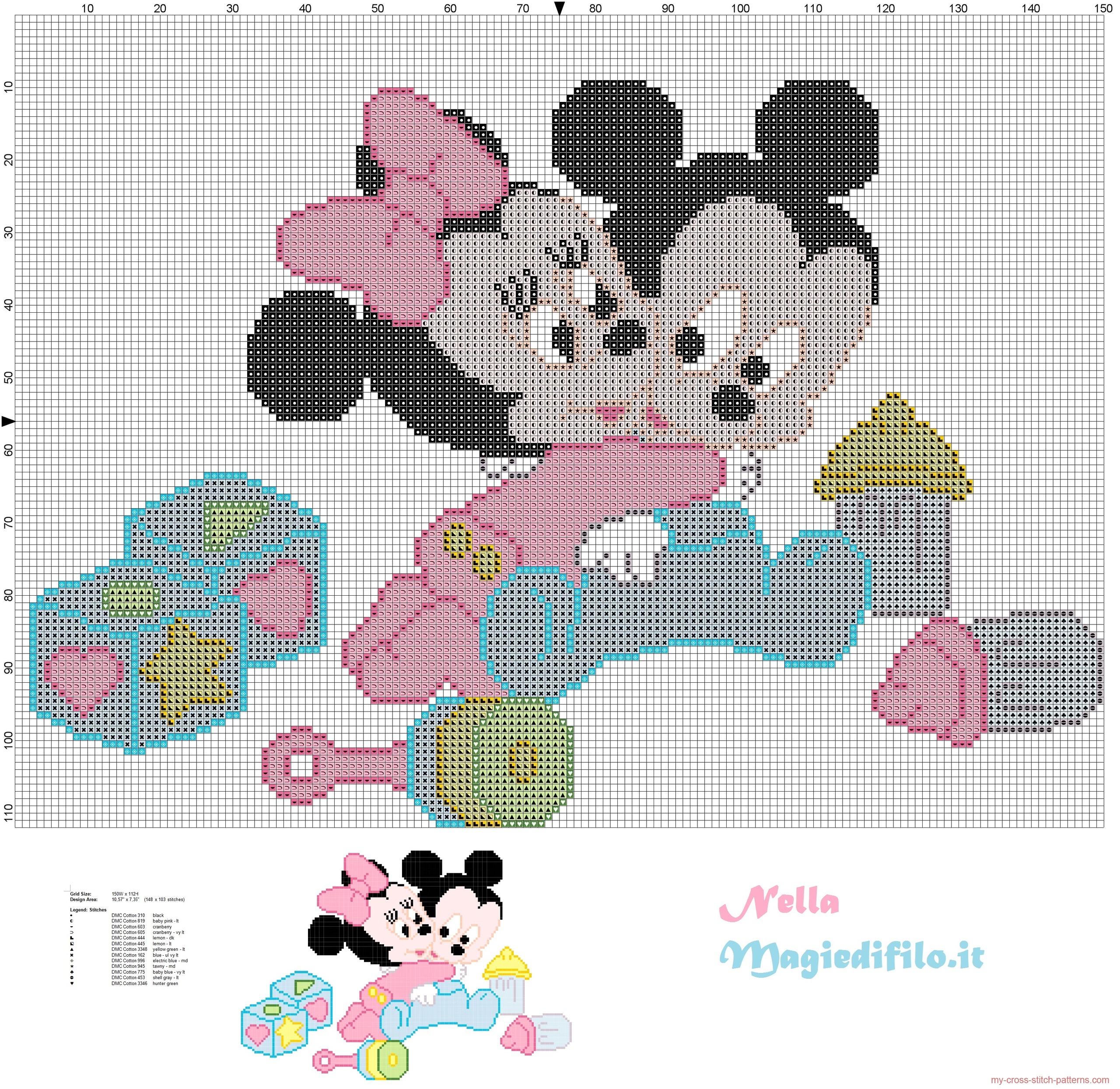 baby_minnie_and_mickey_mouse_with_toys