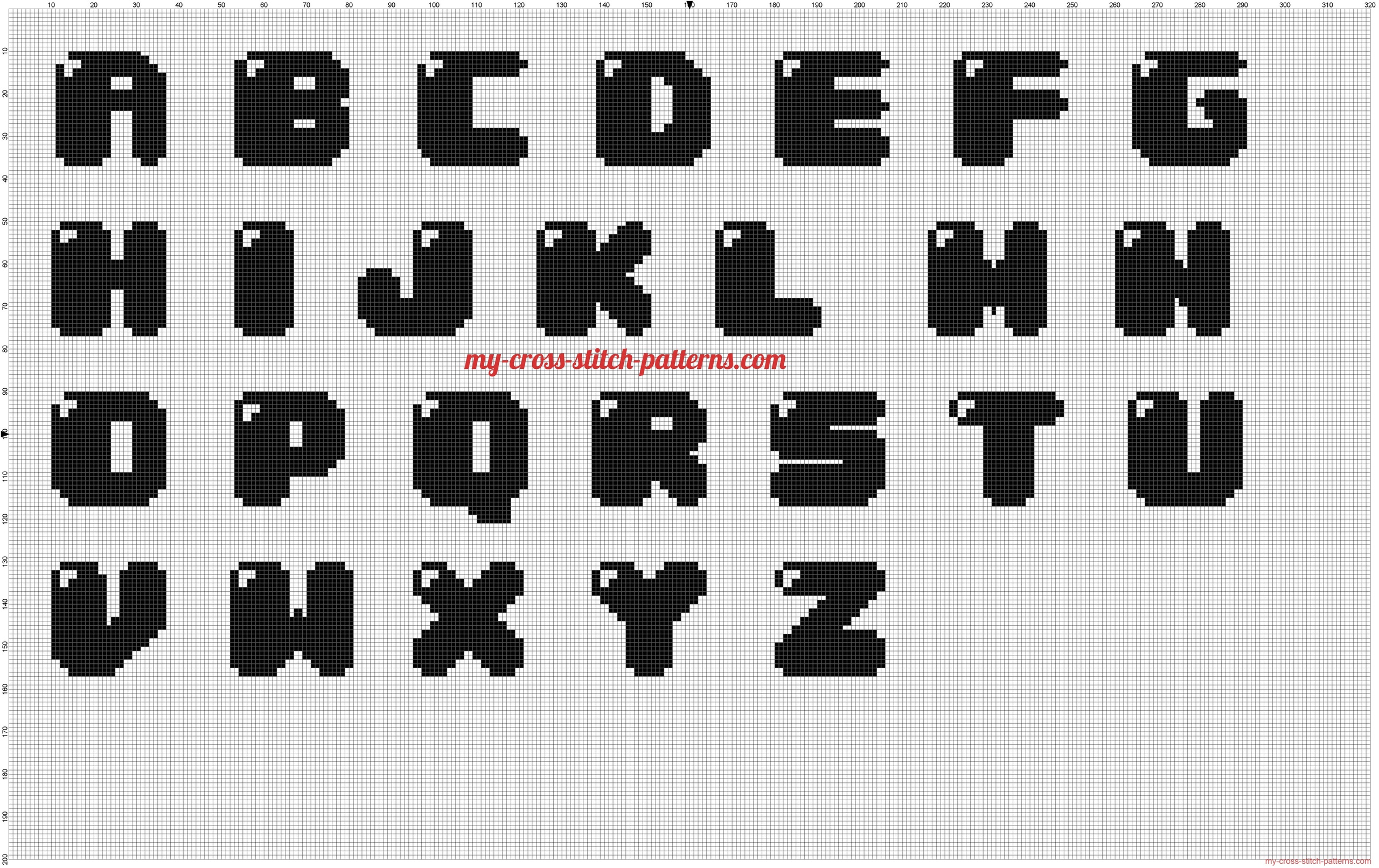 cross_stitch_alphabet_with_bubbles_uppercase_height_28