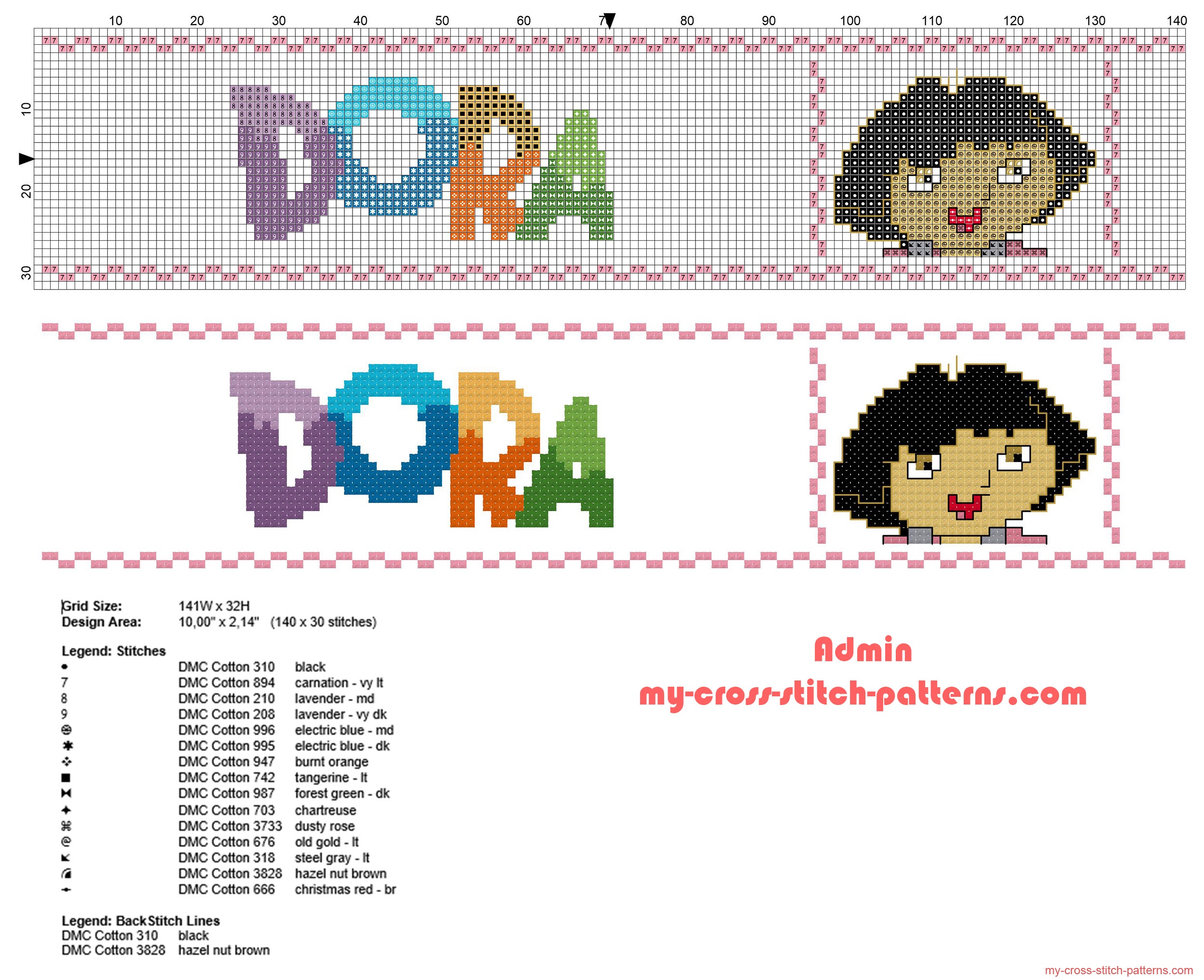 cross_stitch_border_with_dora_the_explorer_height_30_stitches_free_download