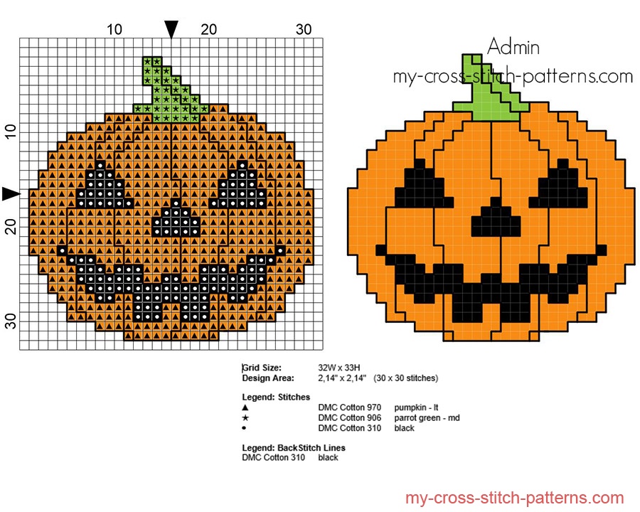 cross_stitch_pattern_small_halloween_pumpkin_with_black_eyes_and_mouth