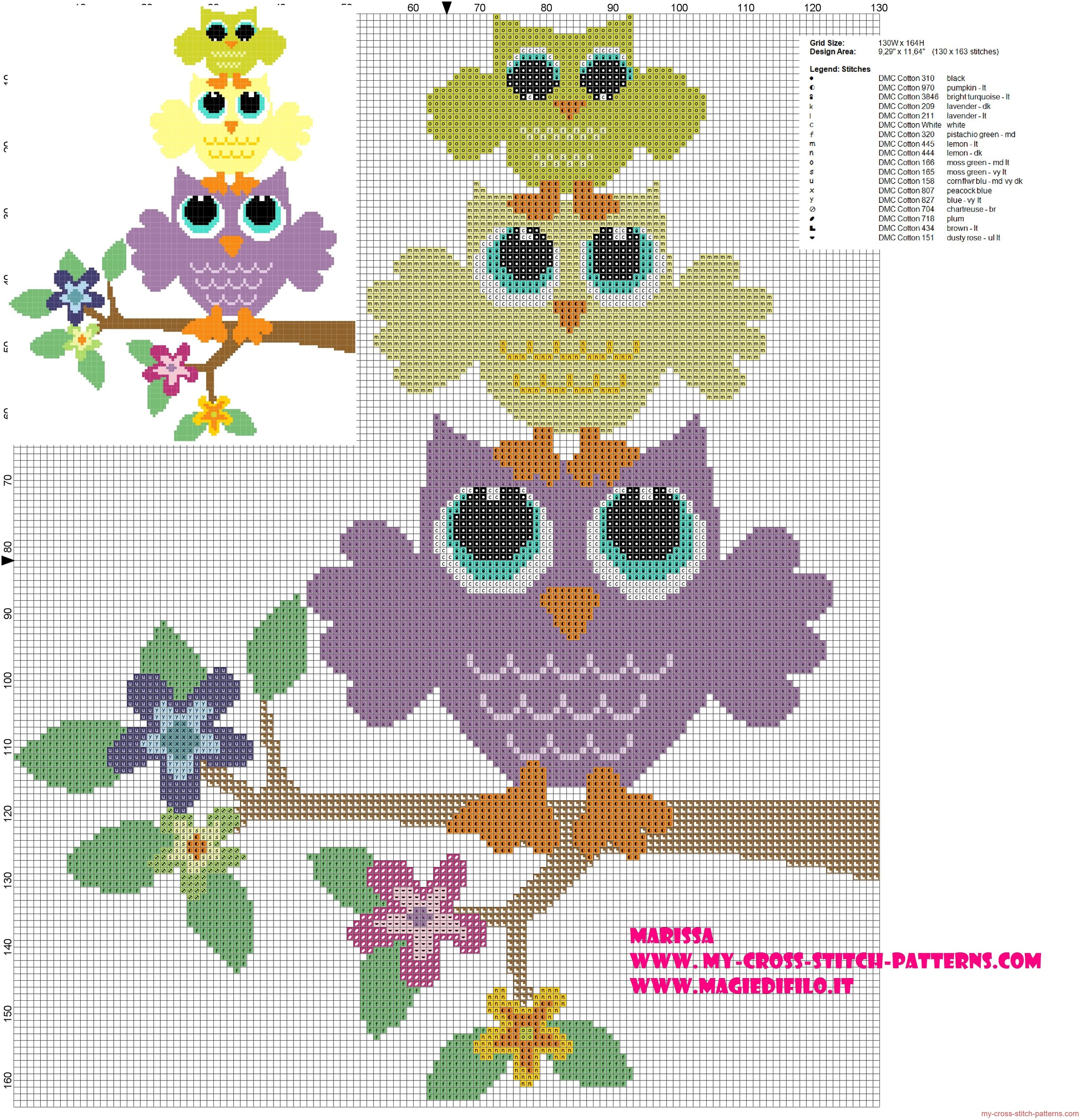 cross_stitch_pattern_with_owls_in_the_tower_of_flowering_branch