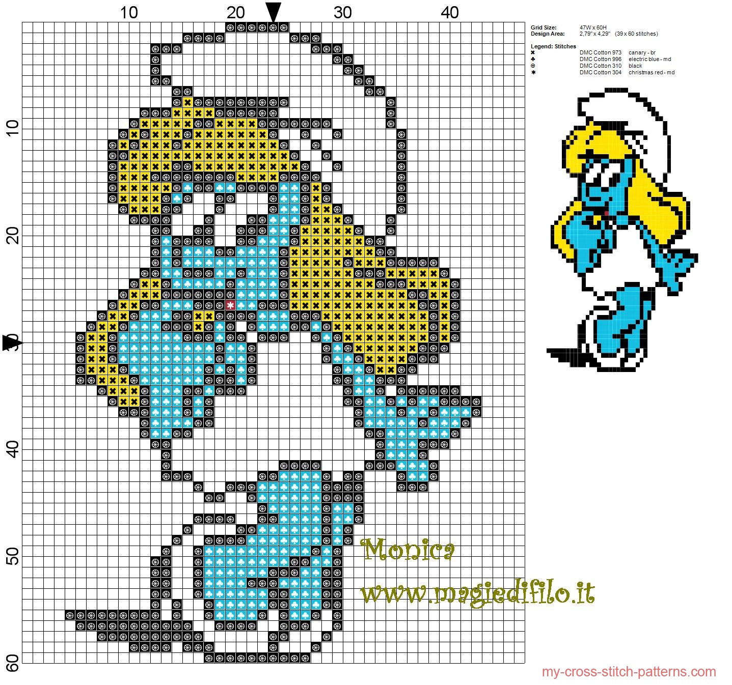 smurfette_cross_stitch_pattern_