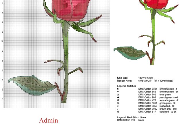a_beautiful_red_rose_free_cross_stitch_pattern