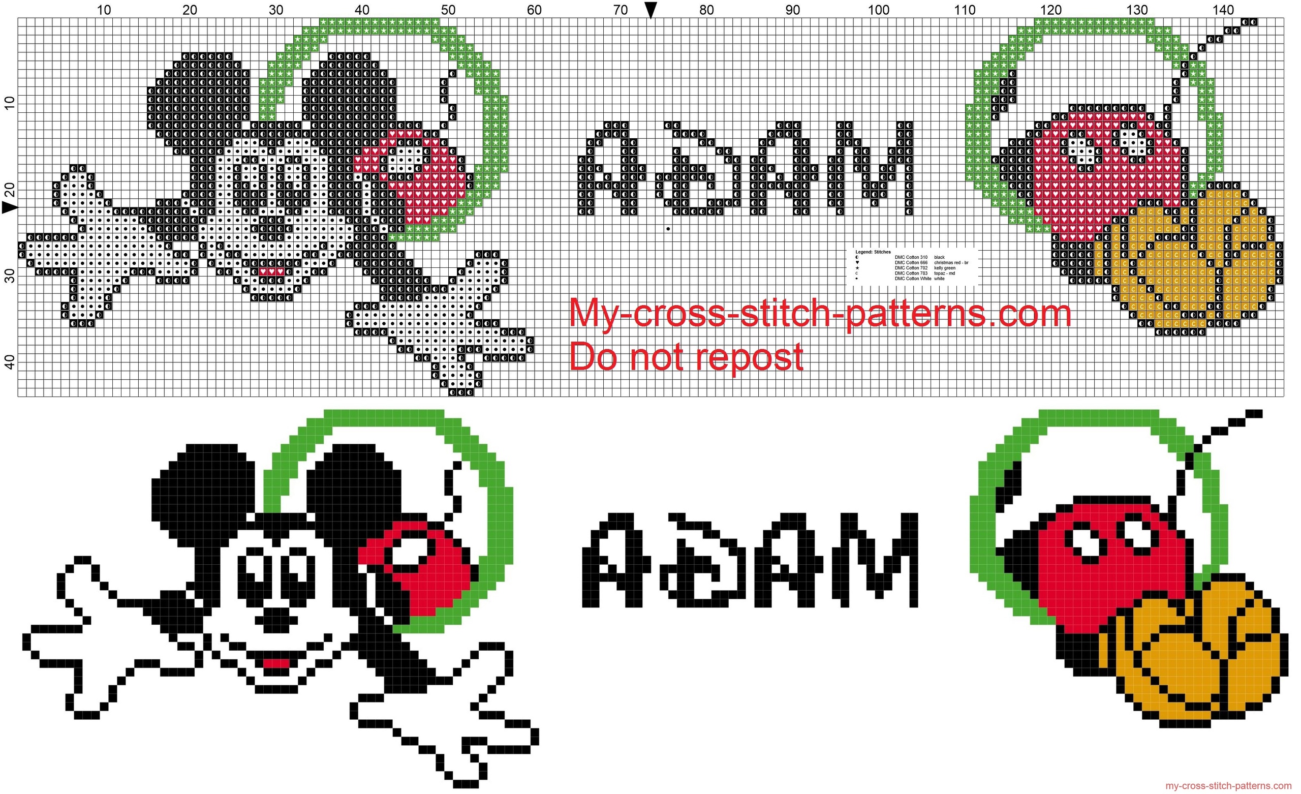 adam_name_whit_mickey_mouse_cross_stitch_patterns_free