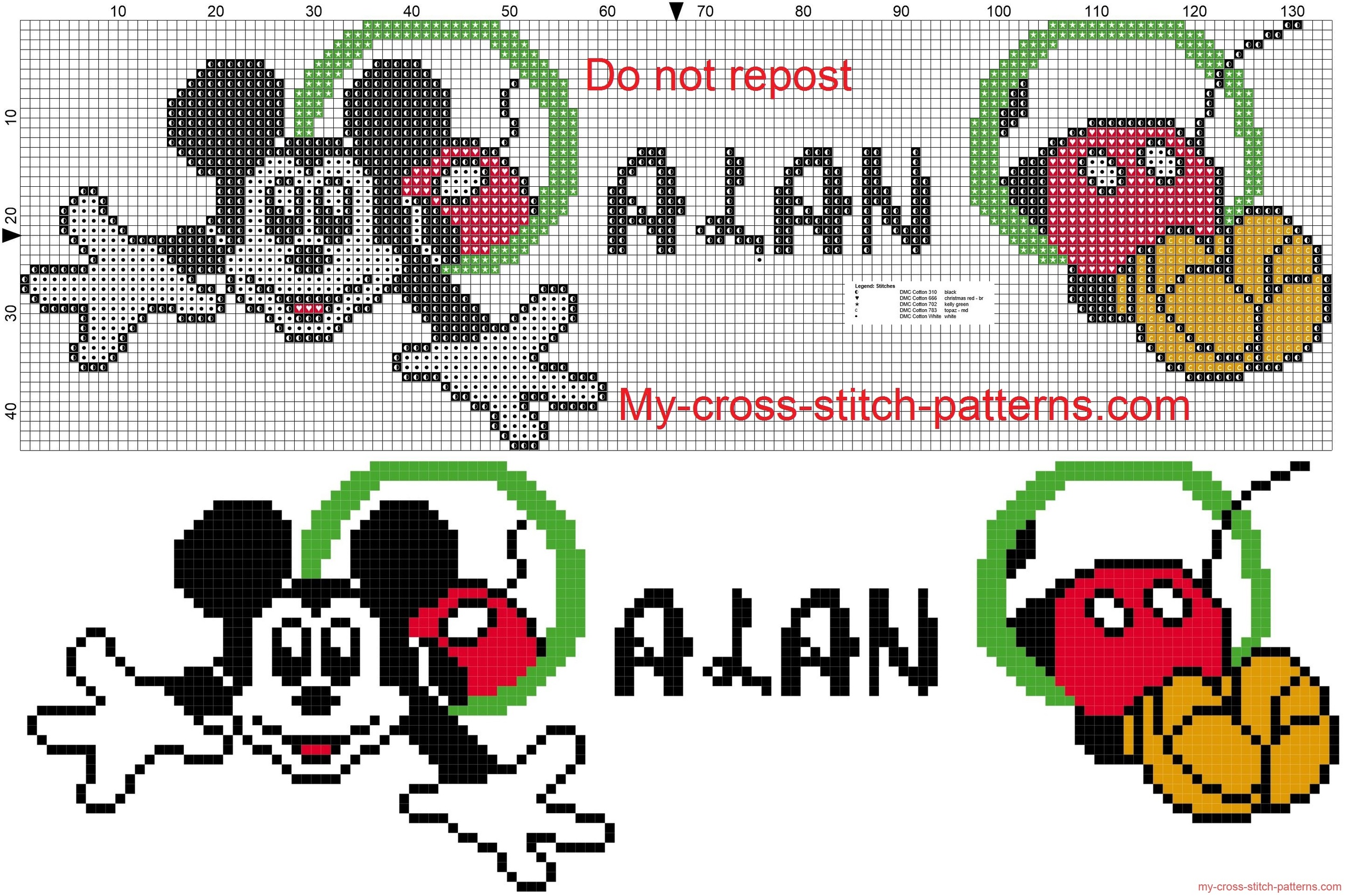 alan_name_whit_mickey_mouse_cross_stitch_patterns_free