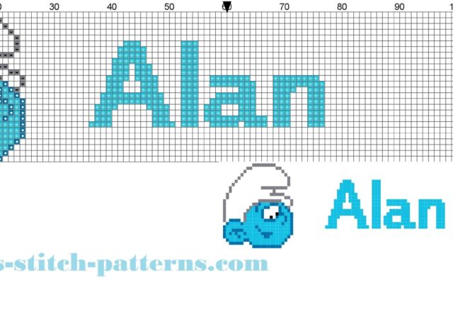 alan_name_with_baby_smurf