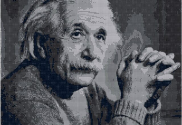 albert_einstein_cross_stitch_pattern_black_and_white_preview