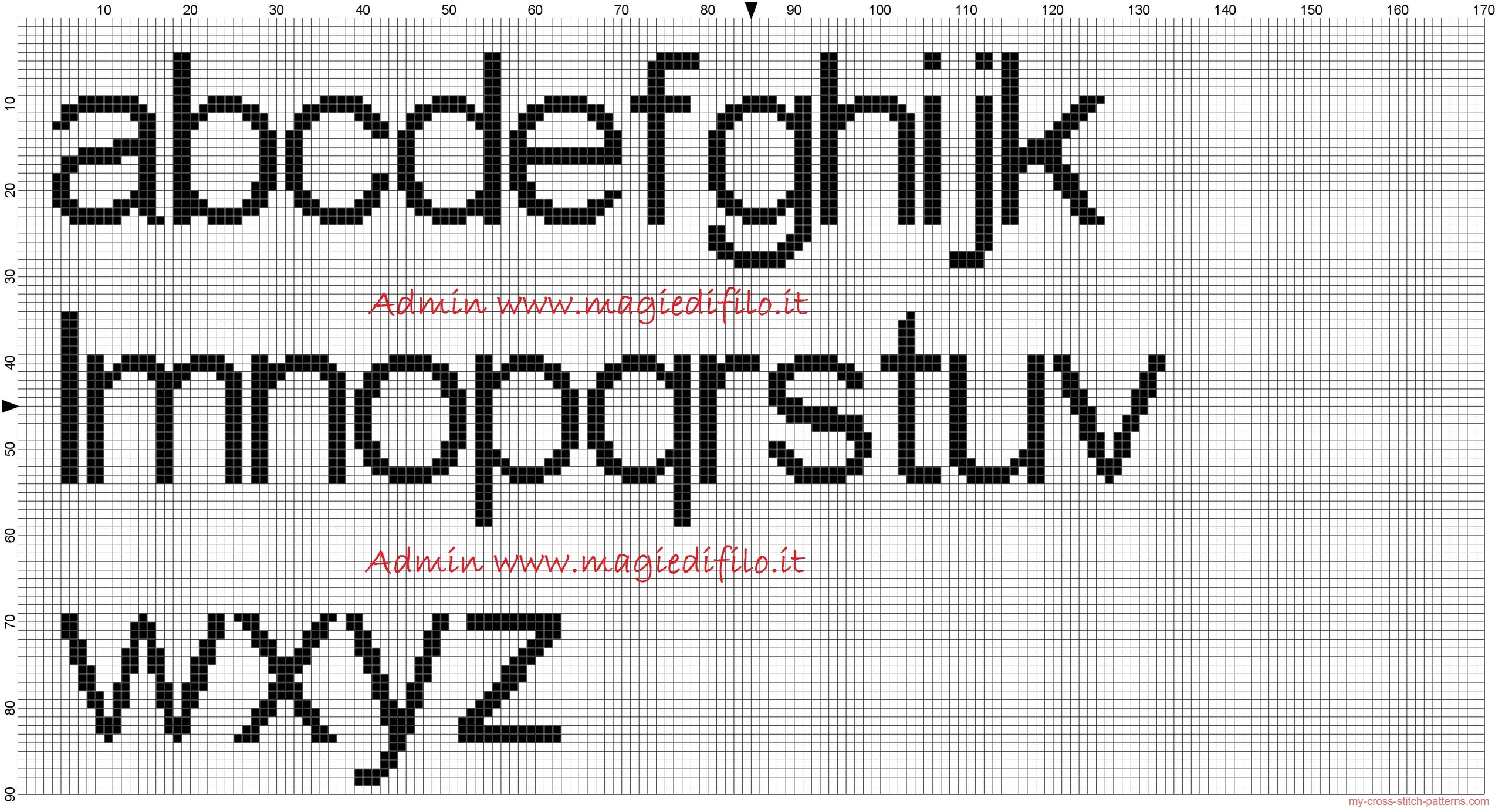 alphabet_arial_font_lowercase_height_20_stitches_cross_stitch_pattern_free