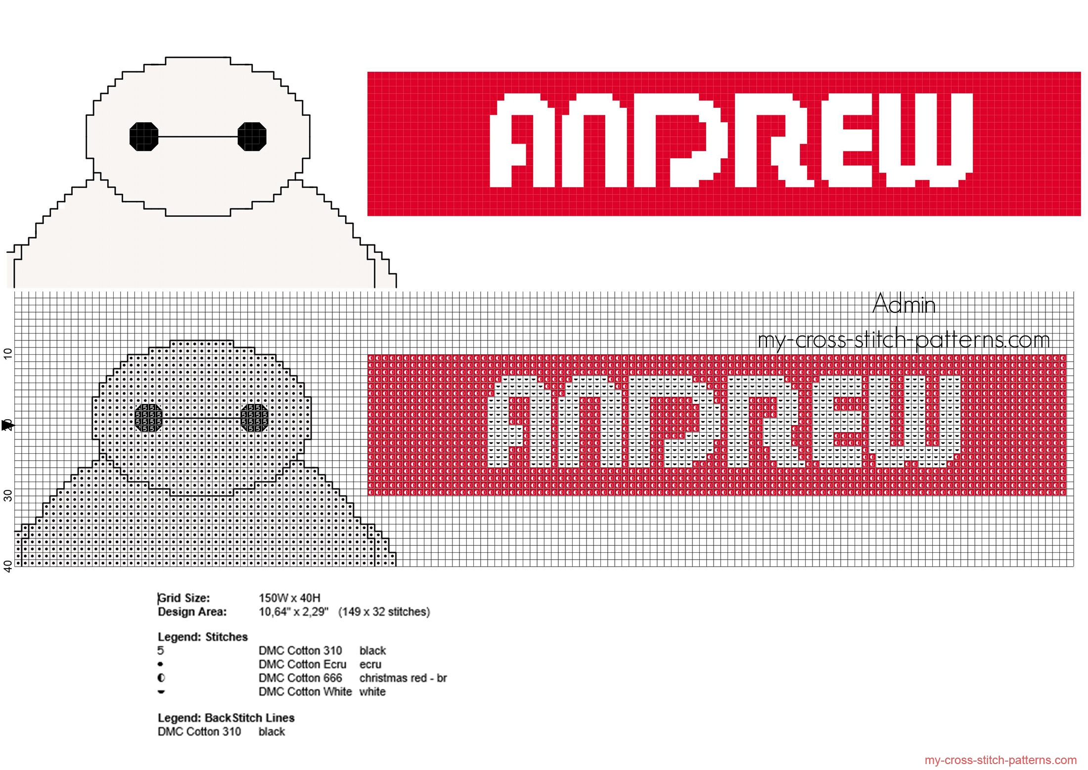 andrew_cross_stitch_baby_name_with_big_hero_6_baymax