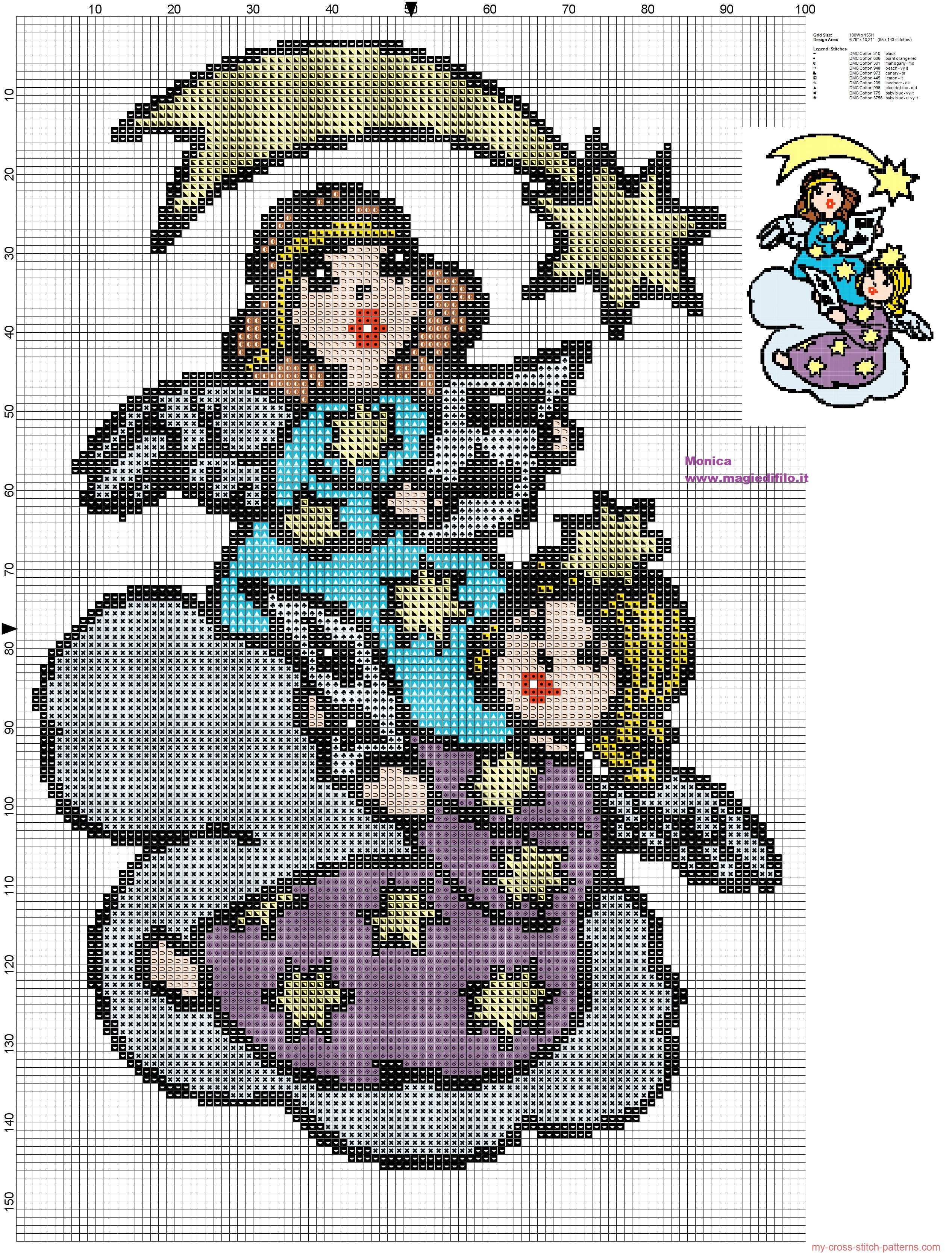 angels_singing_cross_stitch_pattern_