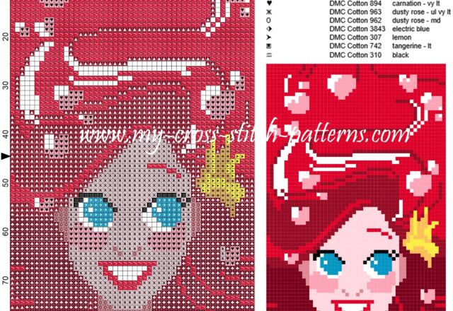 ariel_cross_stitch_pattern__3