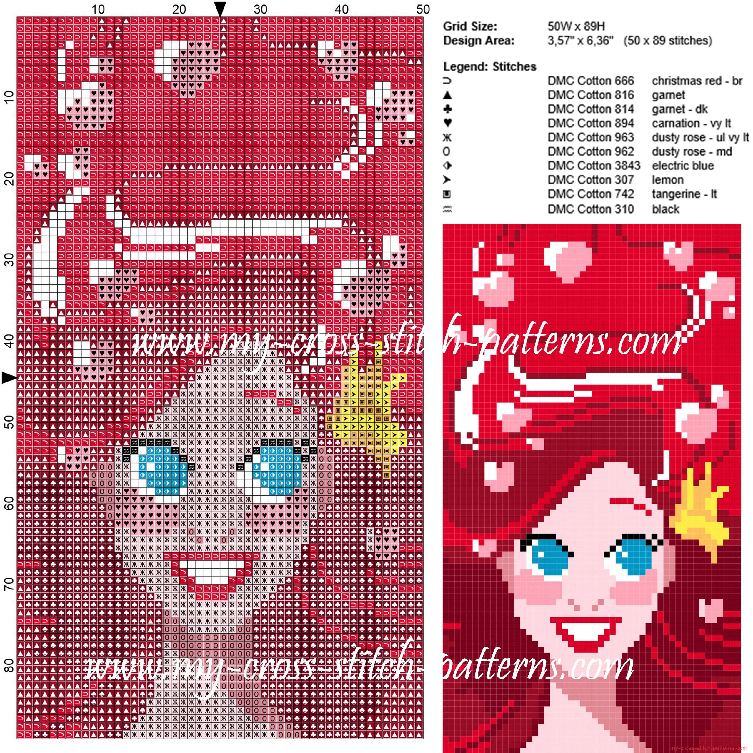 ariel_cross_stitch_pattern__3