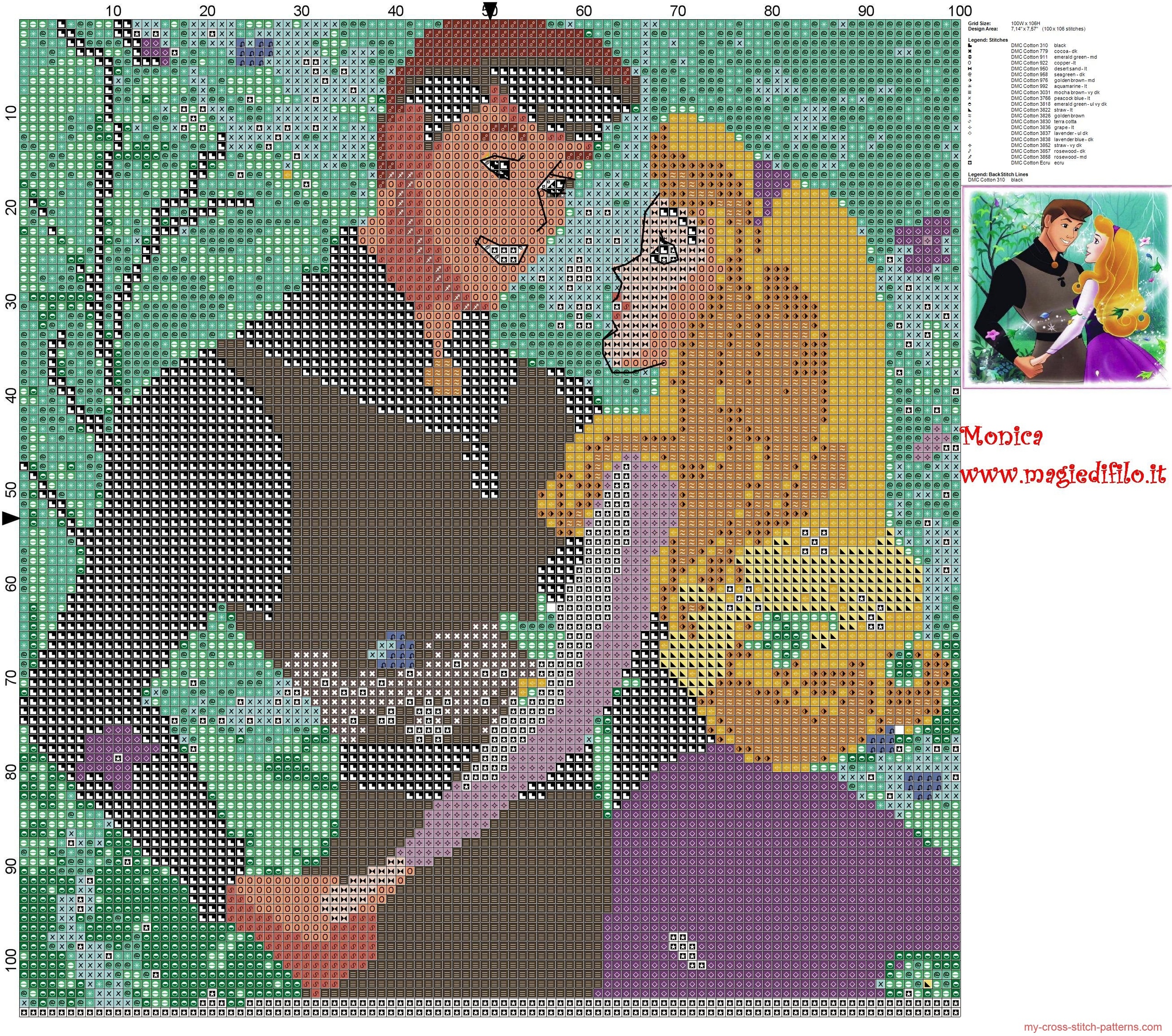 aurora__philippe_cross_stitch_pattern