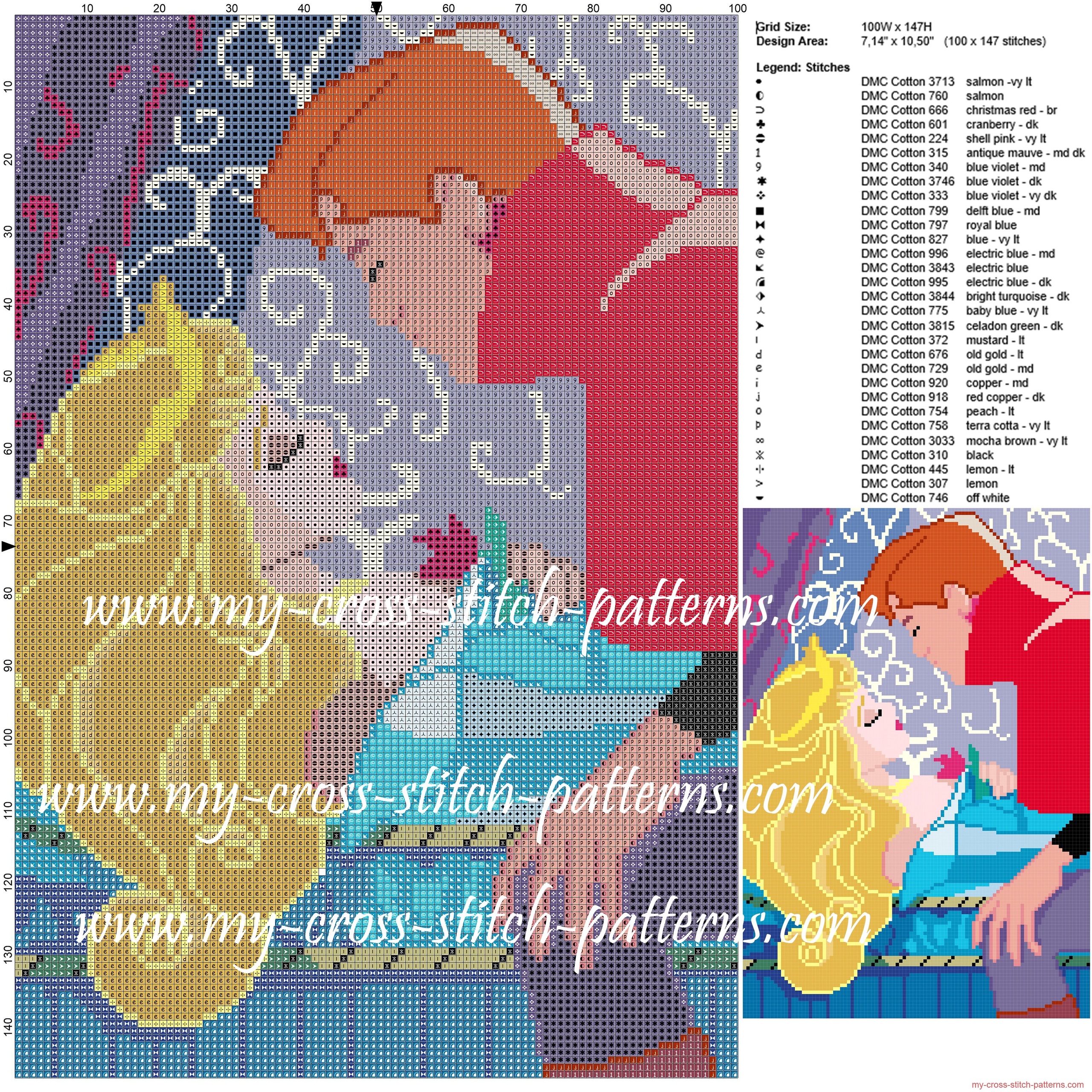 aurora_and_philippe_cross_stitch_pattern_