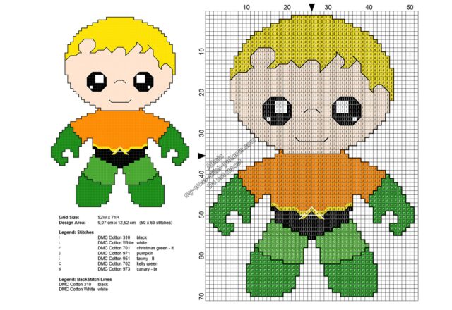 baby_aquaman_free_superheroes_cross_stitch_patterns_50x69