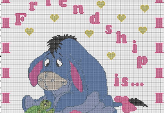 baby_blanket_with_winnie_the_pooh_and_turtle_friendship_is_____pink_