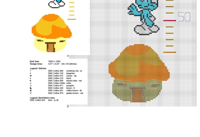 baby_height_meter_with_the_smurfs_free_cross_stitch_pattern_part_1_of_3