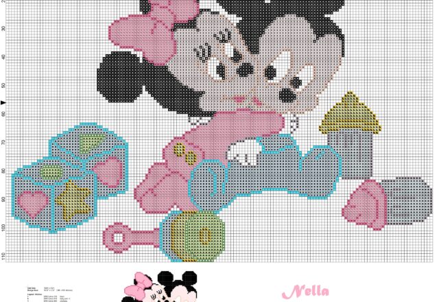 baby_minnie_and_mickey_mouse_with_toys