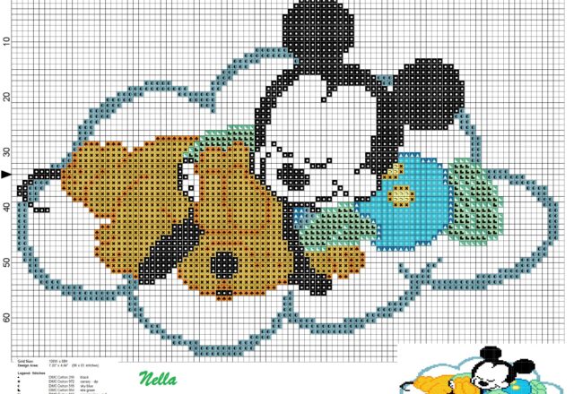baby_pluto_and_mickey_mouse_on_a_cloud