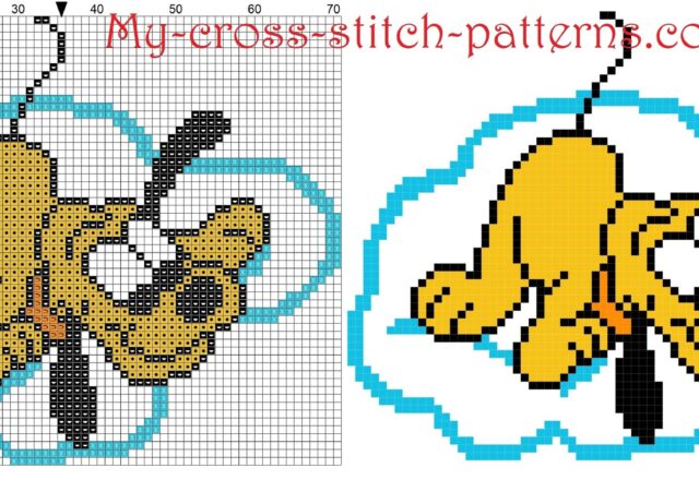 baby_pluto_on_the_cloud_cross_stitch_pattern_free_