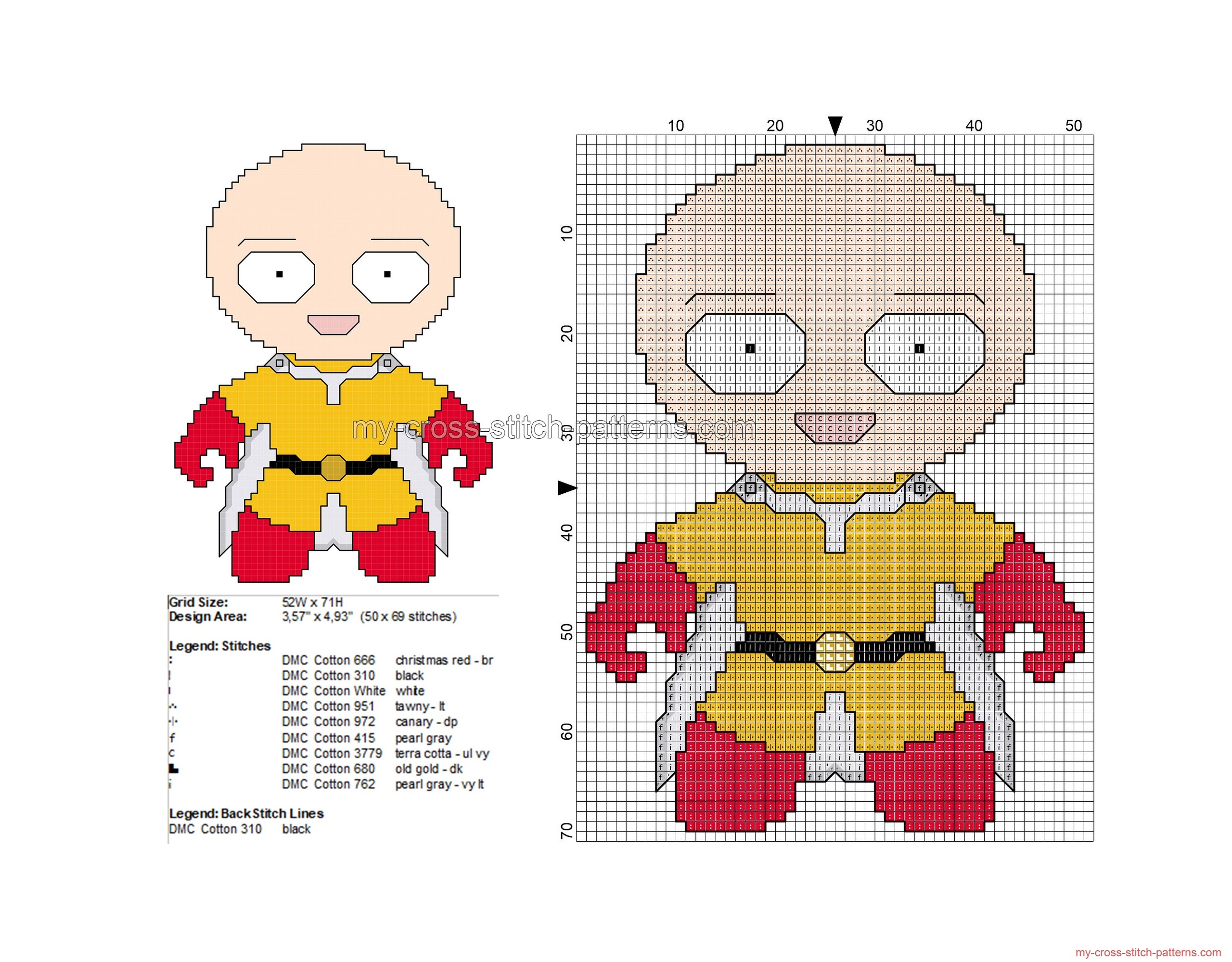 baby_saitama_one_punch_man_free_cross_stitch_pattern_50x69