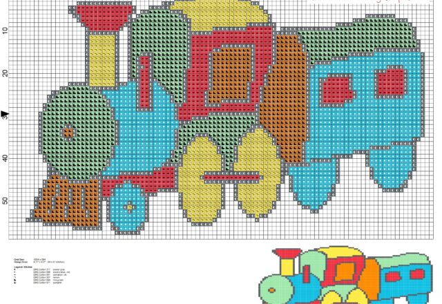baby_train_colorful_cross_stitch_pattern_free