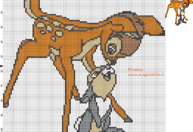bambi_and_thumper_2_cross_stitch_pattern