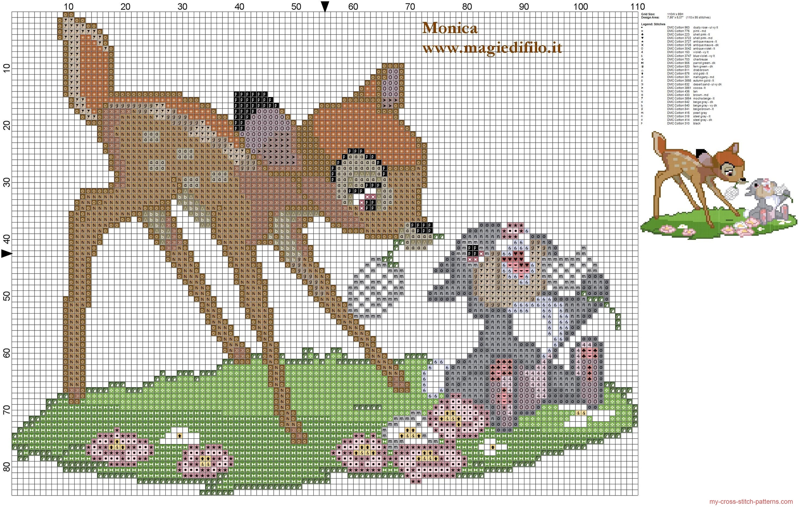 bambi_and_thumper_cross_stitch_pattern