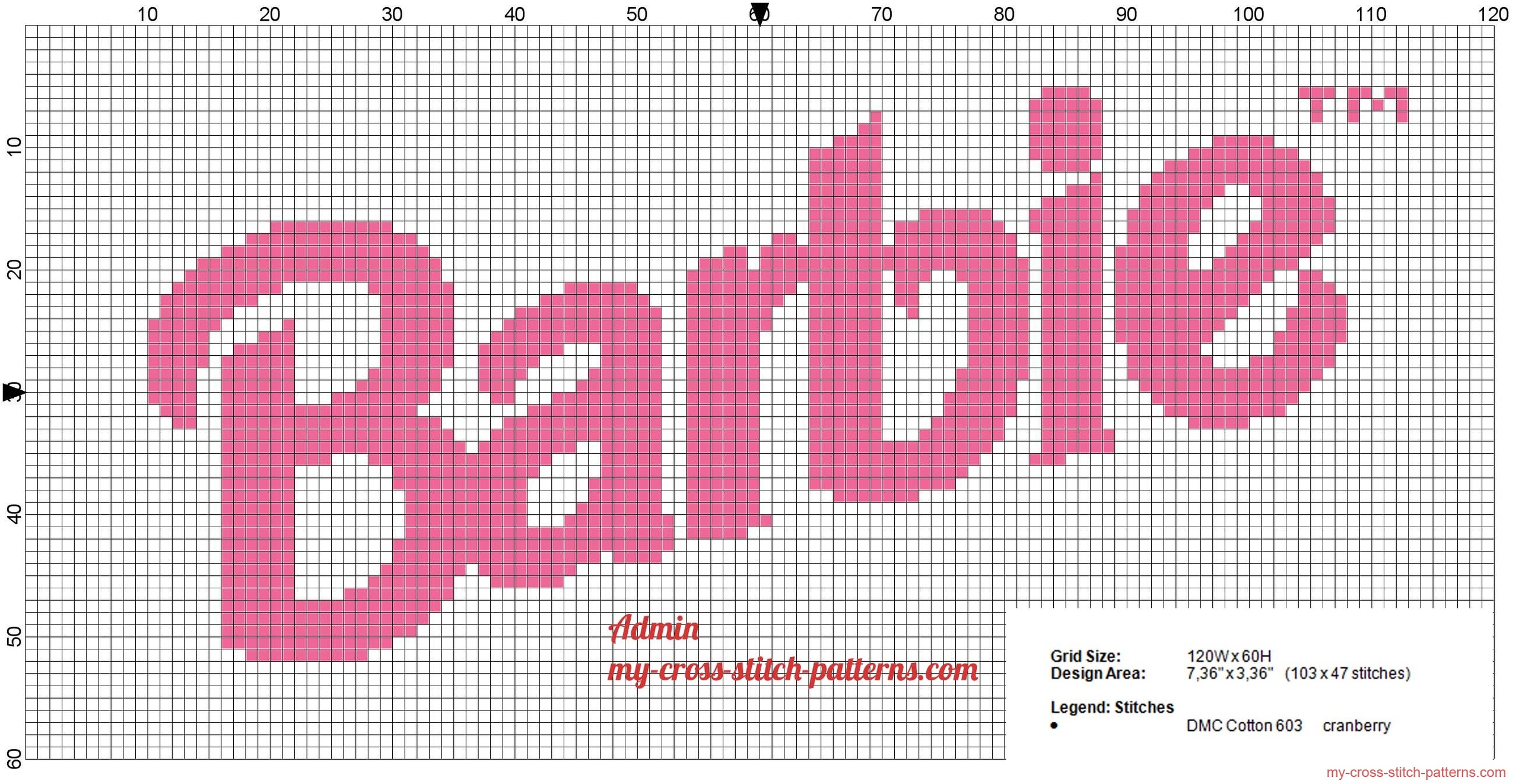 barbie_logo_free_cross_stitch_pattern