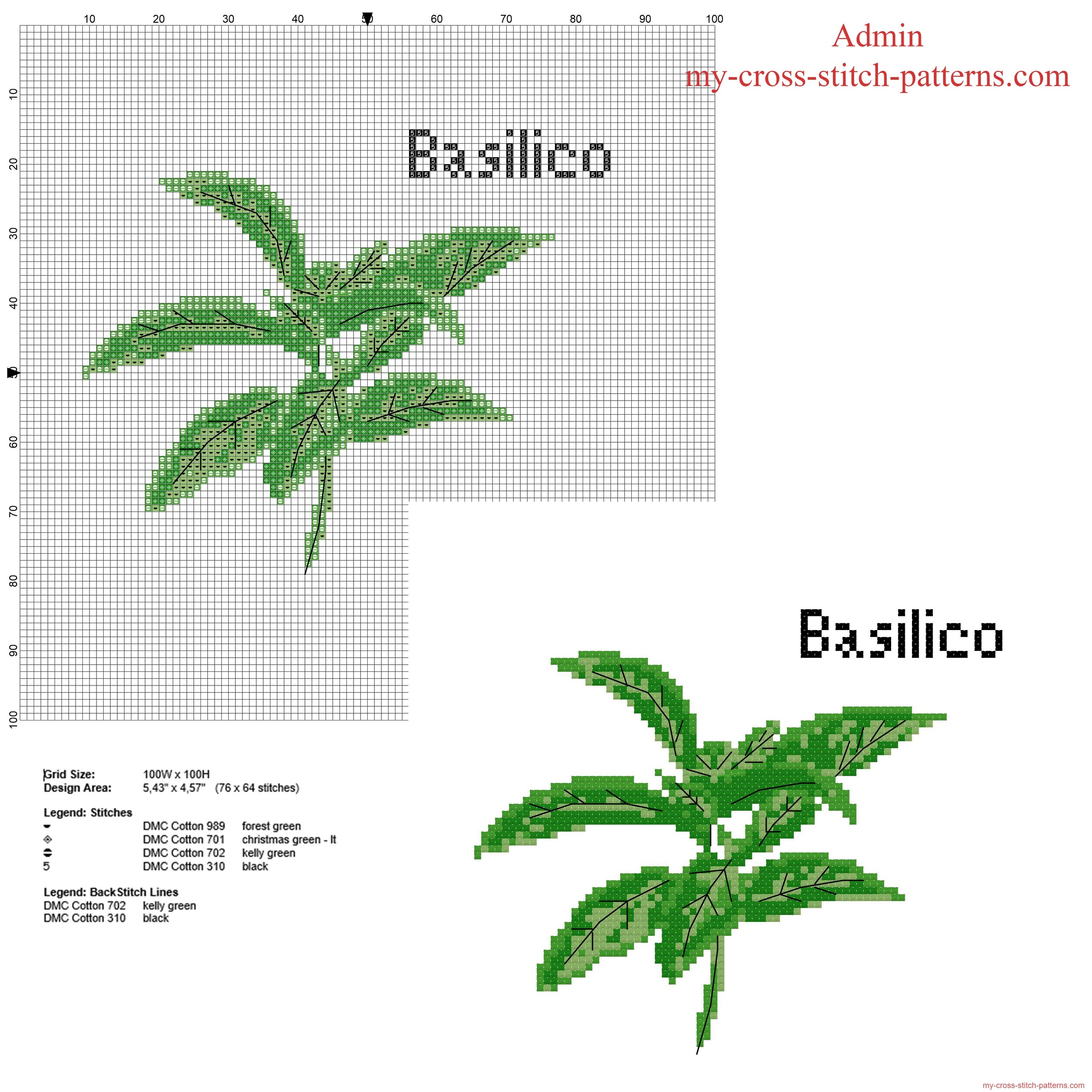 basil_herb_free_cross_stitch_pattern