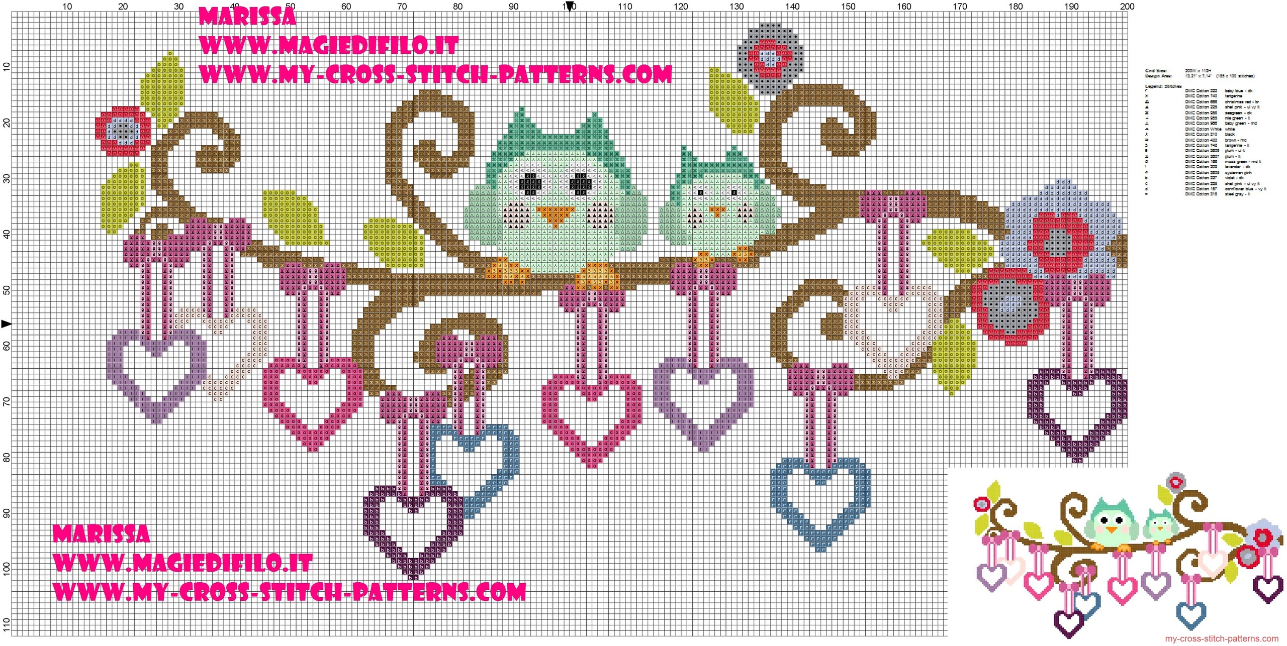 beautiful_owls_on_branch_with_hearts_pendants