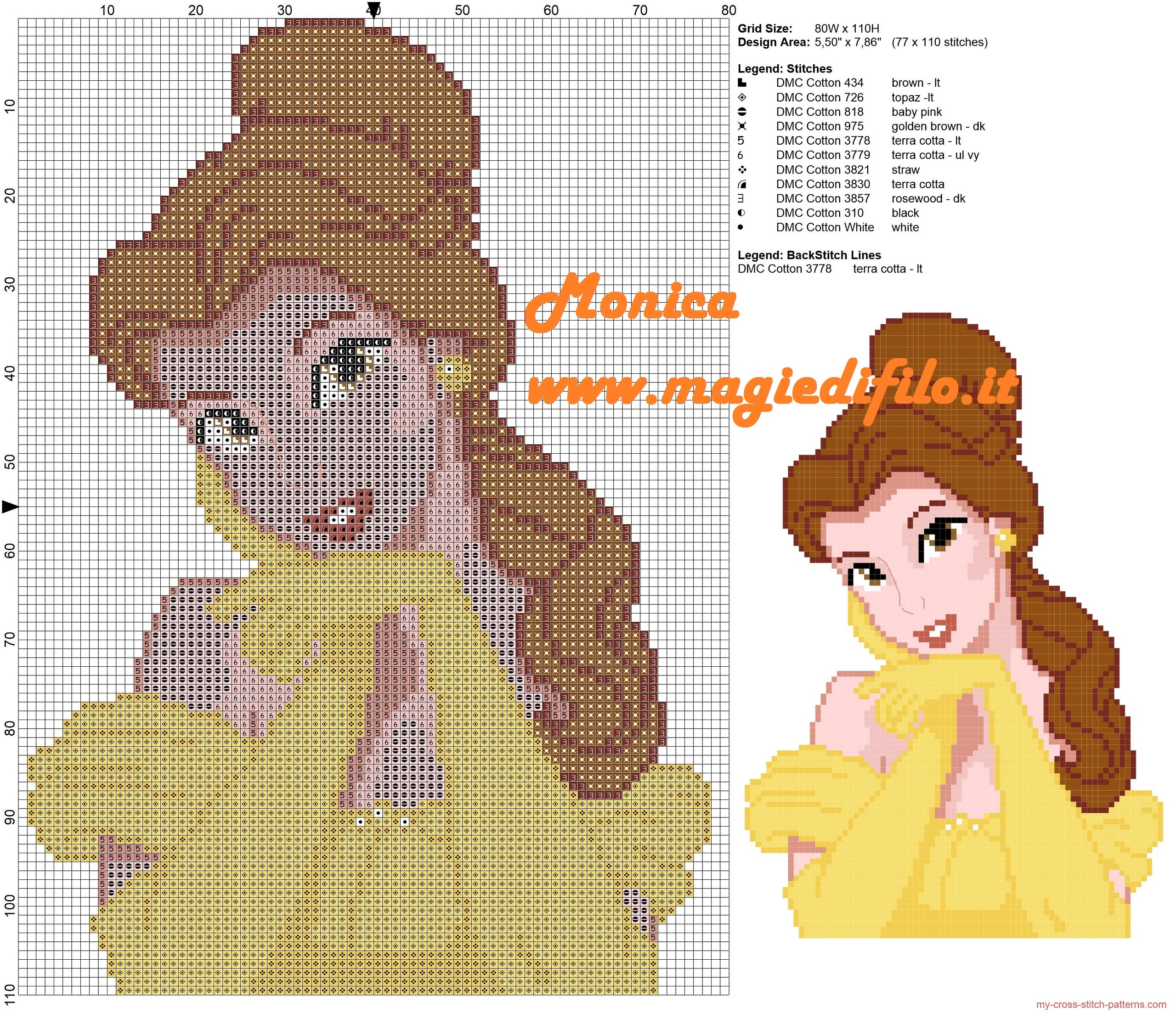 belle_cross_stitch_pattern_