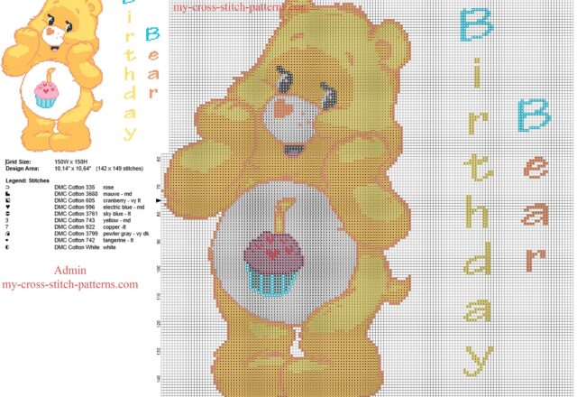 birthday_bear_care_bears_cartoon_baby_character_free_cross_stitch_pattern_big_size_150