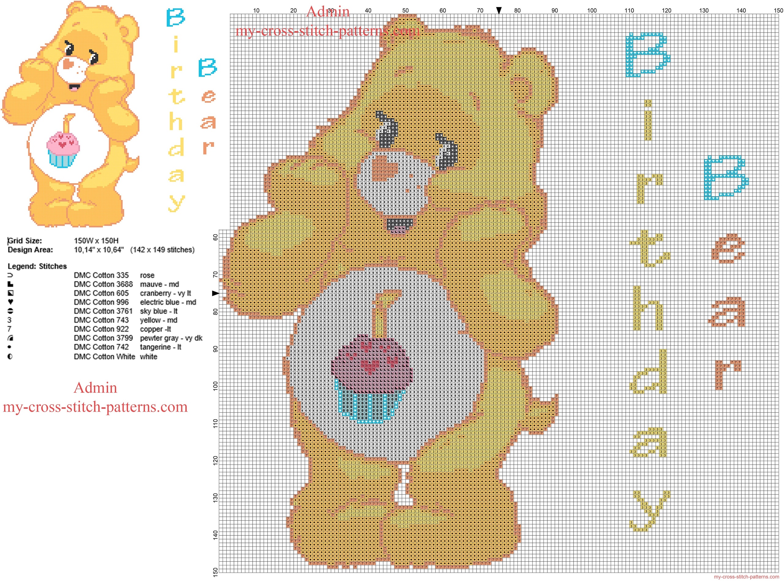 birthday_bear_care_bears_cartoon_baby_character_free_cross_stitch_pattern_big_size_150