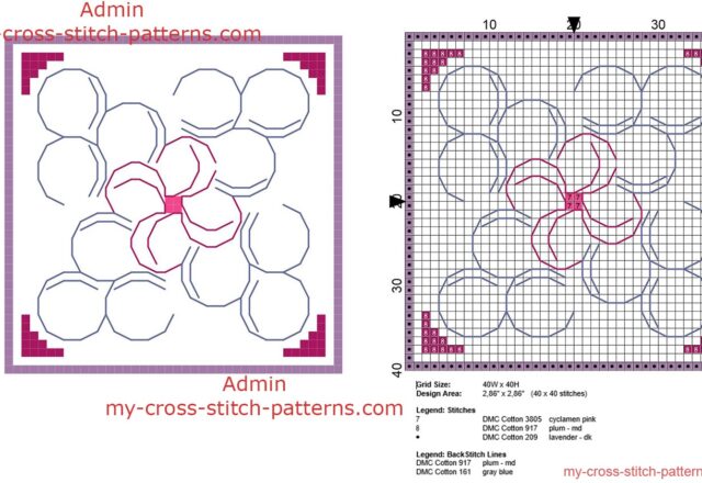 biscornu_petals_shape_40_x_40_stitches_size_free_cross_stitch_pattern_download