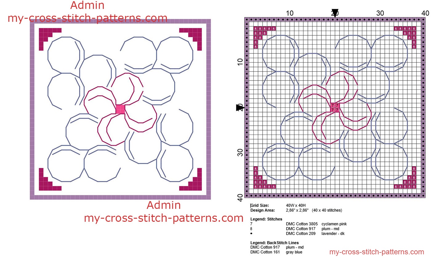 biscornu_petals_shape_40_x_40_stitches_size_free_cross_stitch_pattern_download