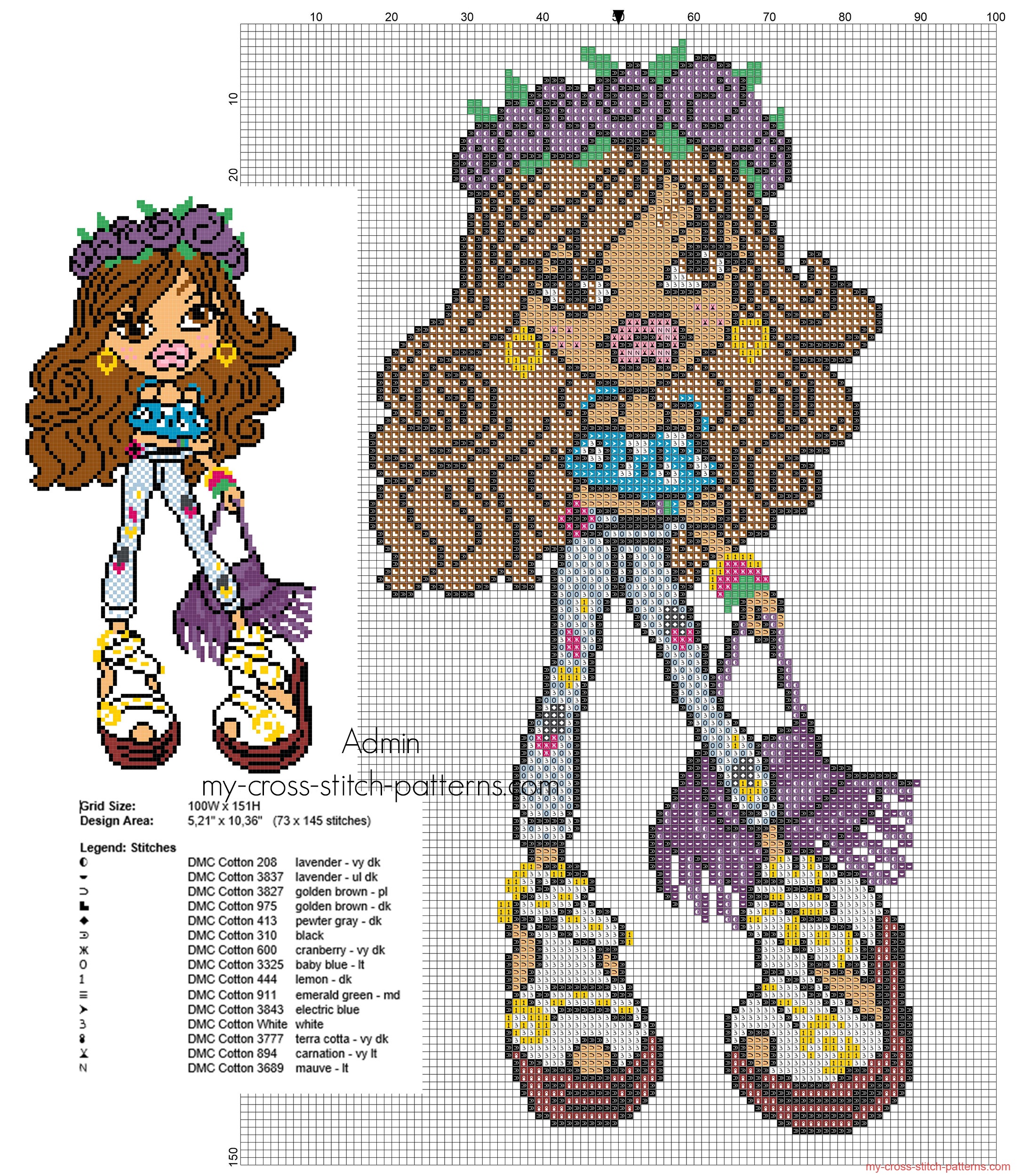 bratz_yasmin_free_cross_stitch_pattern