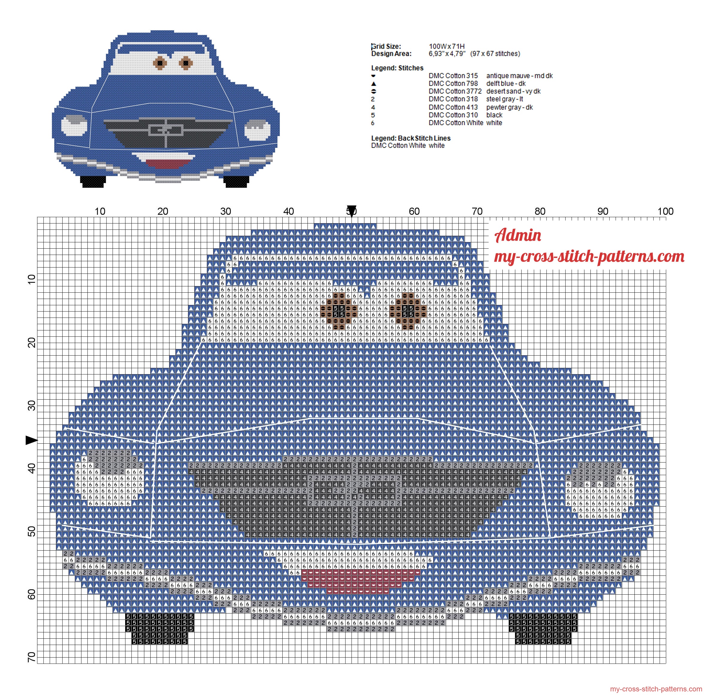 brent_mustangburger_from_disney_planes_cross_stitch_pattern