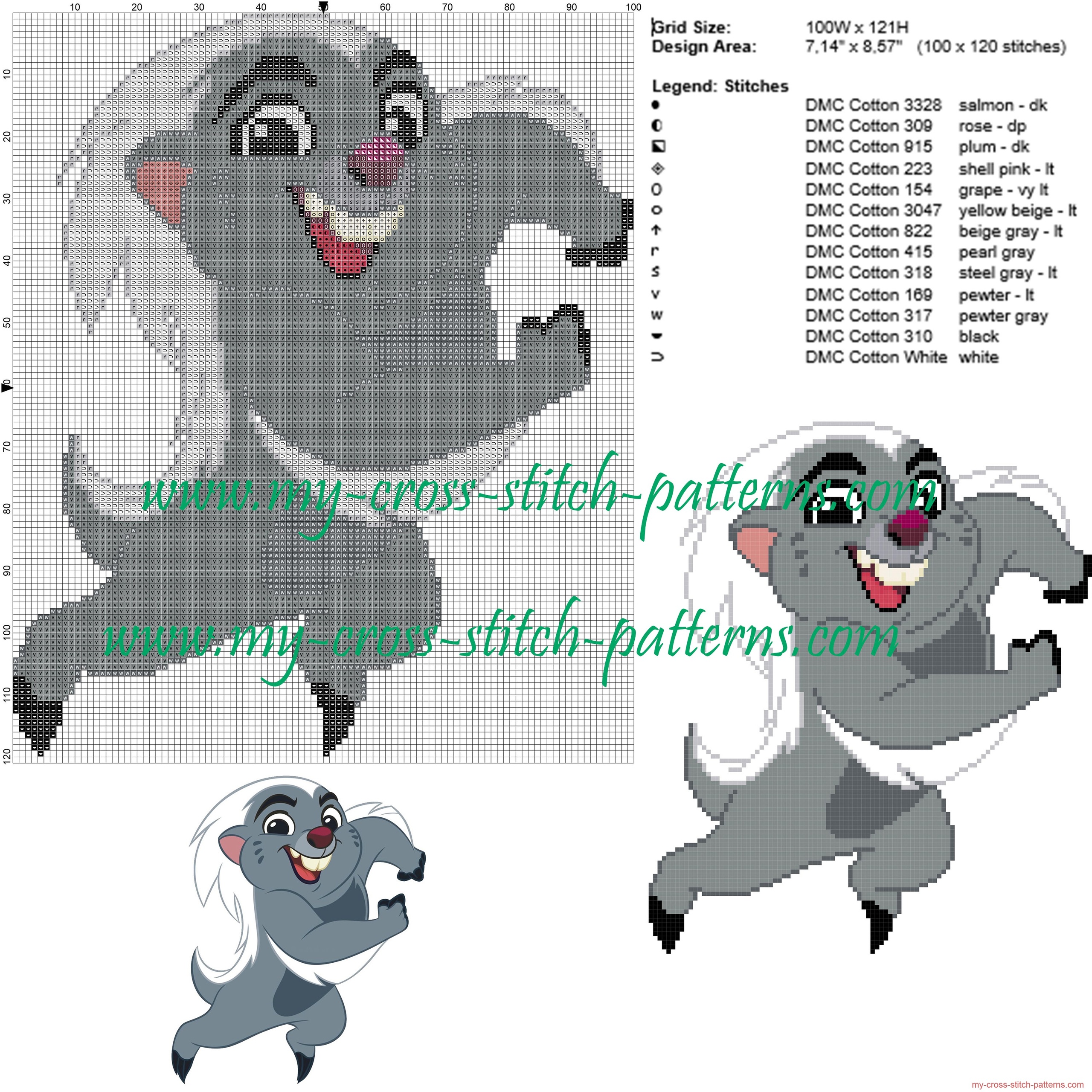 bunga_the_lion_king_cross_stitch_pattern_