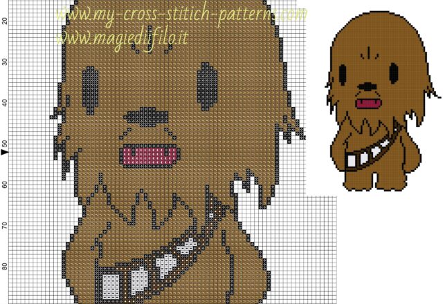 chewbecca_star_wars_cross_stitch_pattern