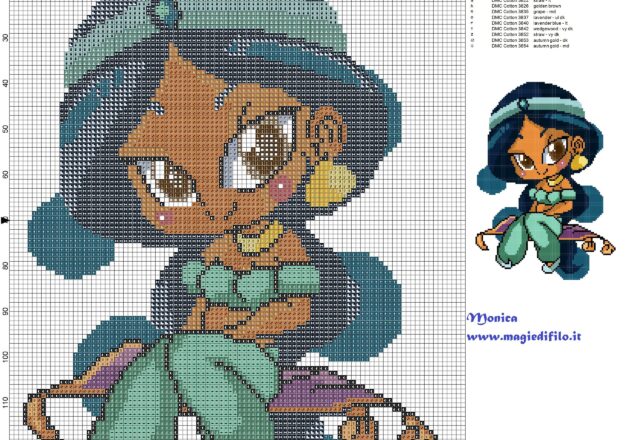 chibi_jasmine_cross_stitch_pattern