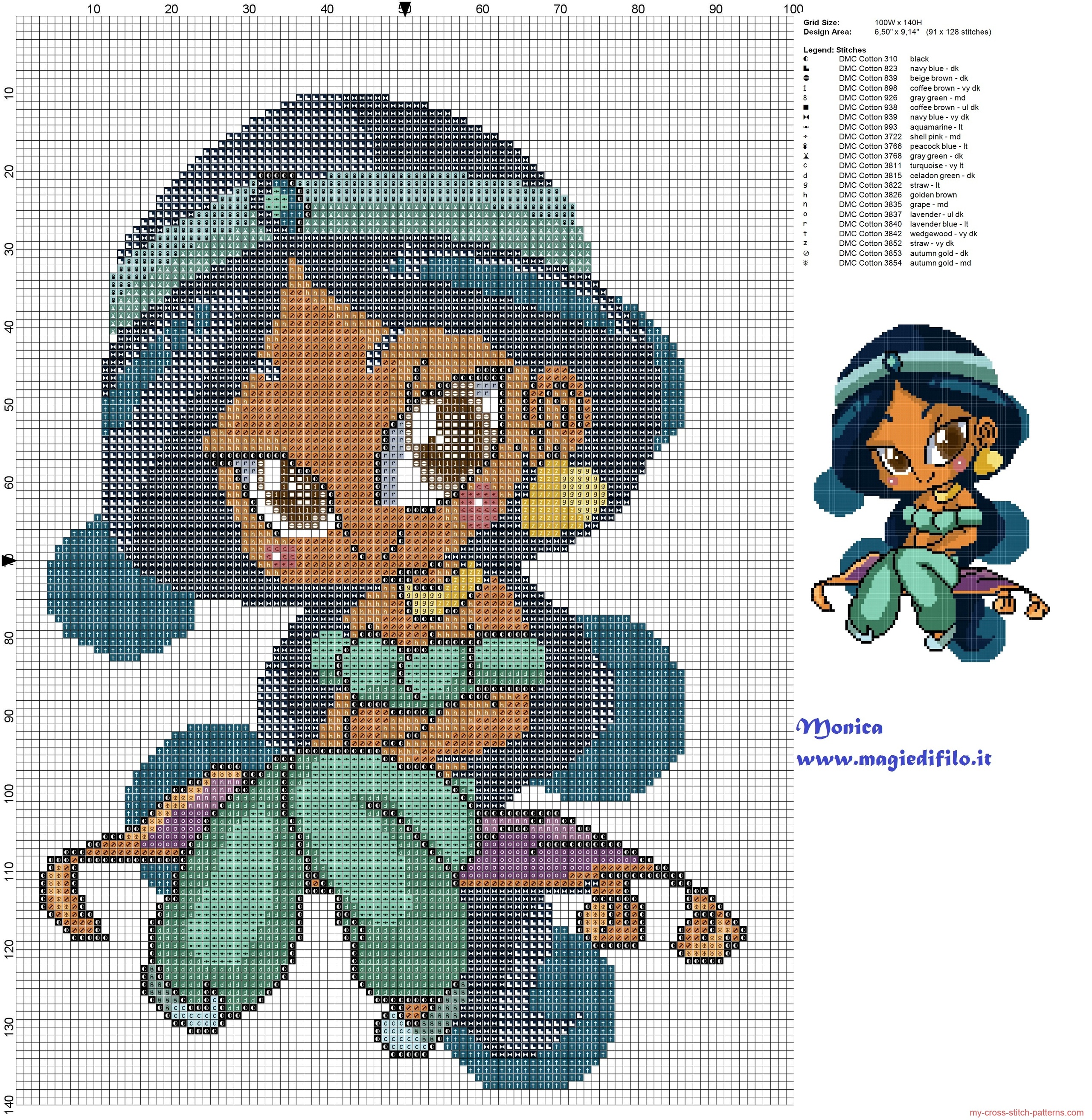 chibi_jasmine_cross_stitch_pattern