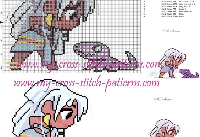 chibi_kida_cross_stitch_pattern_