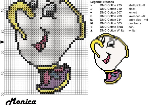 chip_the_beauty_and_the_beast_cross_stitch_pattern_