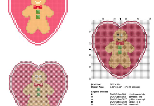christmas_heart_with_gingerbread_free_cross_stitch_pattern_47_x_49_stitches_9_dmc_threads_colors