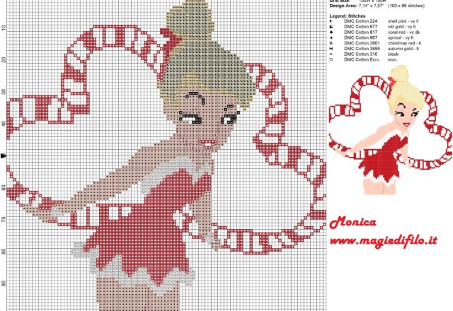 christmas_tinkerbell_2_cross_stitch_pattern_