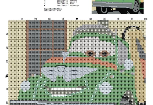 chug_fuel_truck_disney_planes_cross_stitch_pattern