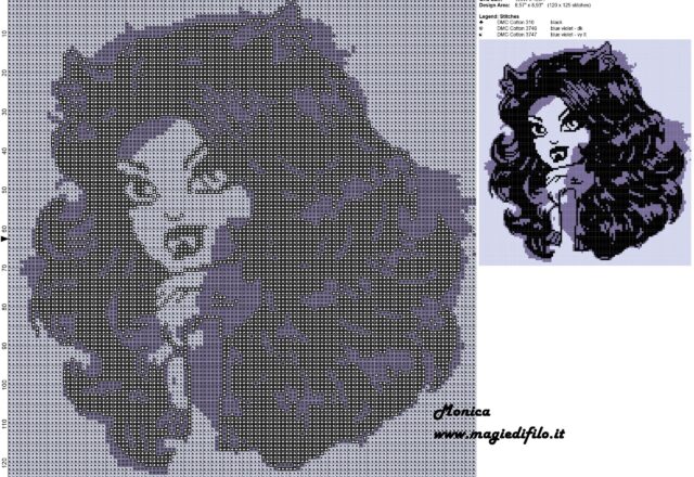 clawdeen_wolf_2_cross_stitch_pattern_