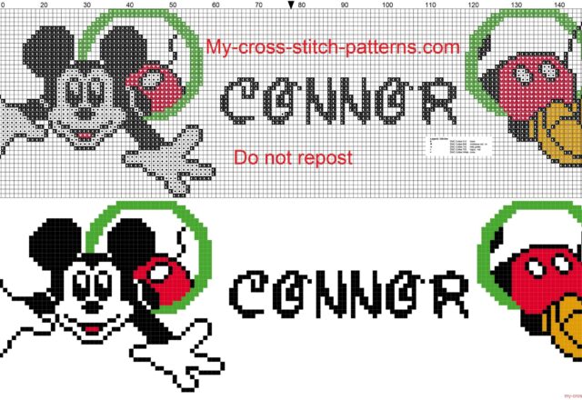 connor_name_whit_mickey_mouse_cross_stitch_patterns_free